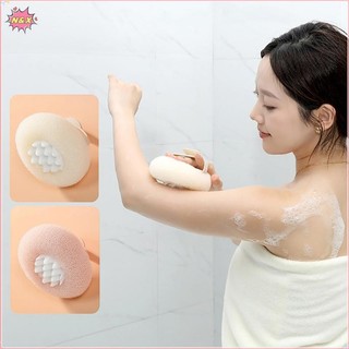 N & X Hút Cốc Tắm Bàn Chải Làm Sạch Tẩy Tế Bào Chết Mềm Tắm Puff Cleaner Đồ Dùng Phòng Tắm.