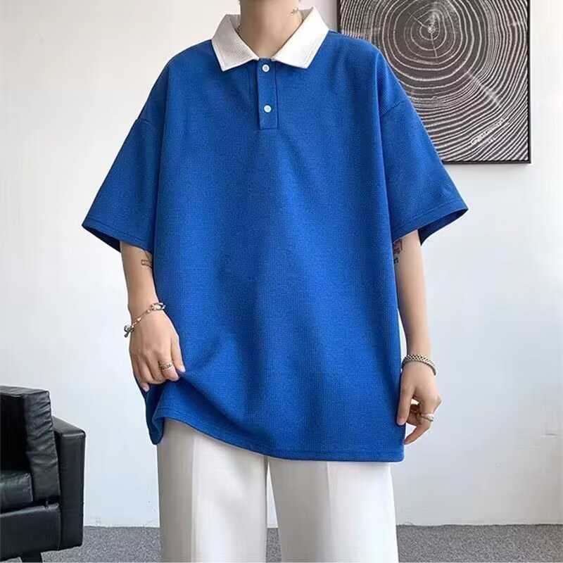 Áo Polo Unisex Thun Tay Ngắn Cho Mùa Hè 2025, Phong Cách Đại Học