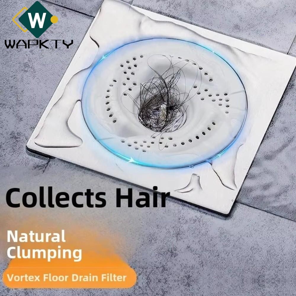 Máy hút tóc WAPKTY, Thiết kế lưới Nắp thoát nước xoay, Bộ lọc chống tắc chống tắc nghẽn vệ sinh Sử dụng trong gia đình