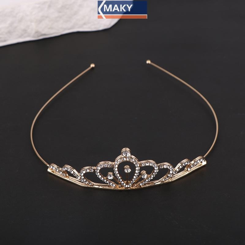 Onetimingcool Nữ Mới Gió Ngọt Ngào Công Chúa Tiara Tiệc Sinh Nhật Vương Miện Cho Đảng Trang Trí Vương Miện VN