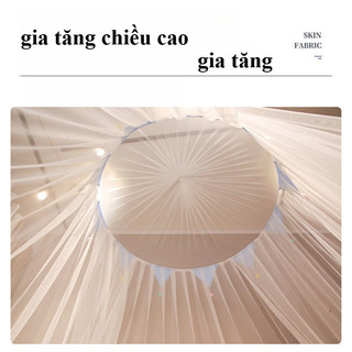 Màn Chụp Chống Muỗi Kiểu Công Chúa - Kích Thước 1.5m/1.8m/2.0m, Phù Hợp Giường Đôi & Phòng Ngủ