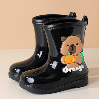 Giày ủng đi mưa Capybara dễ thương cho bé – Đế mềm chống trượt, thiết kế chống nước tiện lợi