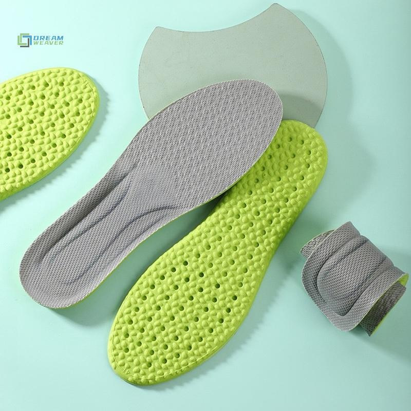 [Dream] Chống Sốc Hấp Thụ Thoải Mái Thoáng Khí Giun Khử Mùi Đế Vòm Hỗ Trợ Cao Su Mềm Mại Hút Mồ Hôi Chạy Bộ Chăm Sóc Bàn Chân mới