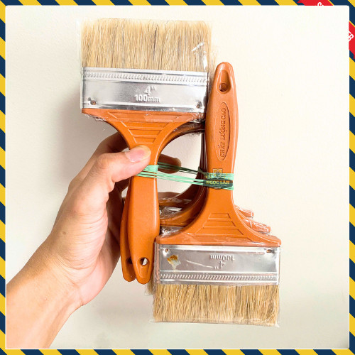 [Giá 1 lố rẻ] Cọ sơn, chổi quét sơn cán nhựa đủ cỡ 0.5", 1",1.5", 2", 2.5", 3", 4" tiện lợi giá rẻ