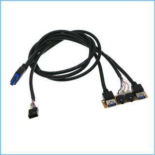 EZ Front Panel Definition Jack Port I O Board + Cáp Video dây bên trong