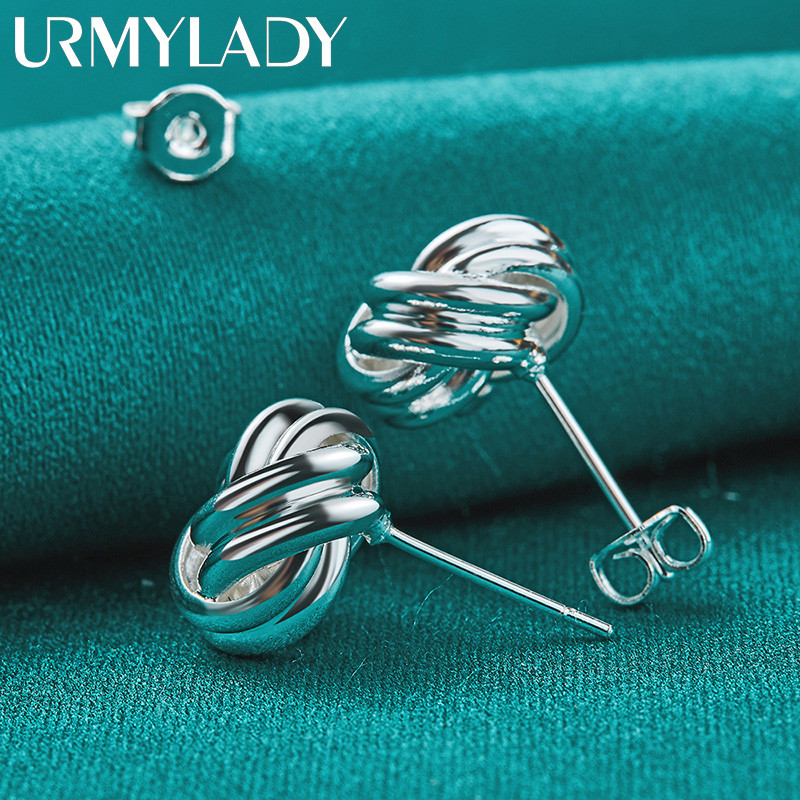 URMYLADY - Thắt lưng và bông tai nữ bạc sterling 925, phù hợp cưới hỏi