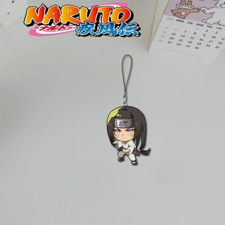 Naruto 2D Sasuke Kakashi Haruno Sakura anime peripheral cartoon mobile phone chain mobile phone lanyard high-value