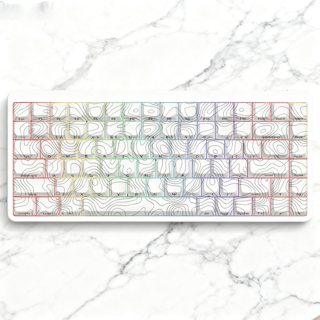 120 phím Cấu hình thấp Keycap màu đen Đường viền năm mặt Thuốc nhuộm phụ PBT Keycaps cho bàn phím cơ | BigBuy360 - bigbuy360.vn