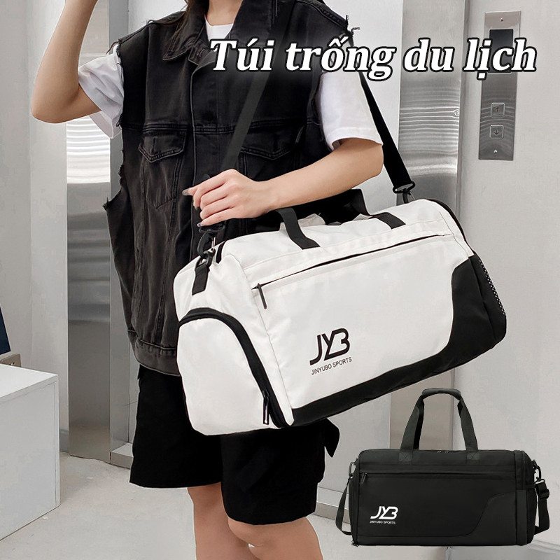 Túi du lịch nam nữ cỡ lớn đa năng, túi trống du lịch, đựng quần áo, nhiều ngăn chống nước, thời trang