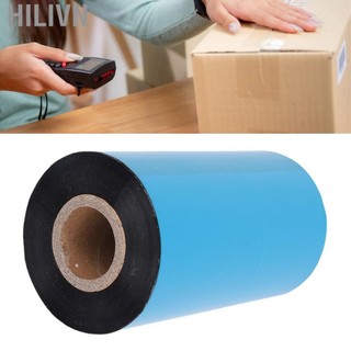 Hilivn Hilivn 1 Cuộn Ruy Băng Truyền Nhiệt 4.33inx984ft 1in Core Nhựa Sáp Tăng Cường Cho Máy In Nhãn Mã Vạch