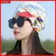 Mũ Baotou YRBWD, Khăn xếp mềm chống nắng, Mũ trùm đầu bằng lụa băng thoáng khí thời trang dành cho nữ