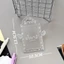 Hộp đựng thẻ Photocard OLVIDO, Hộp đựng thẻ Kpop 3 inch bằng nhựa PVC, có thẻ Photocard đôi cánh thiên thần