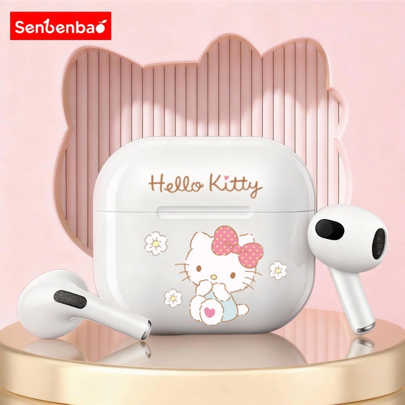 Senbenbao F13 Tai nghe Bluetooth 6.0 không dây, giảm ồn, HiFi âm thanh nổi thể thao