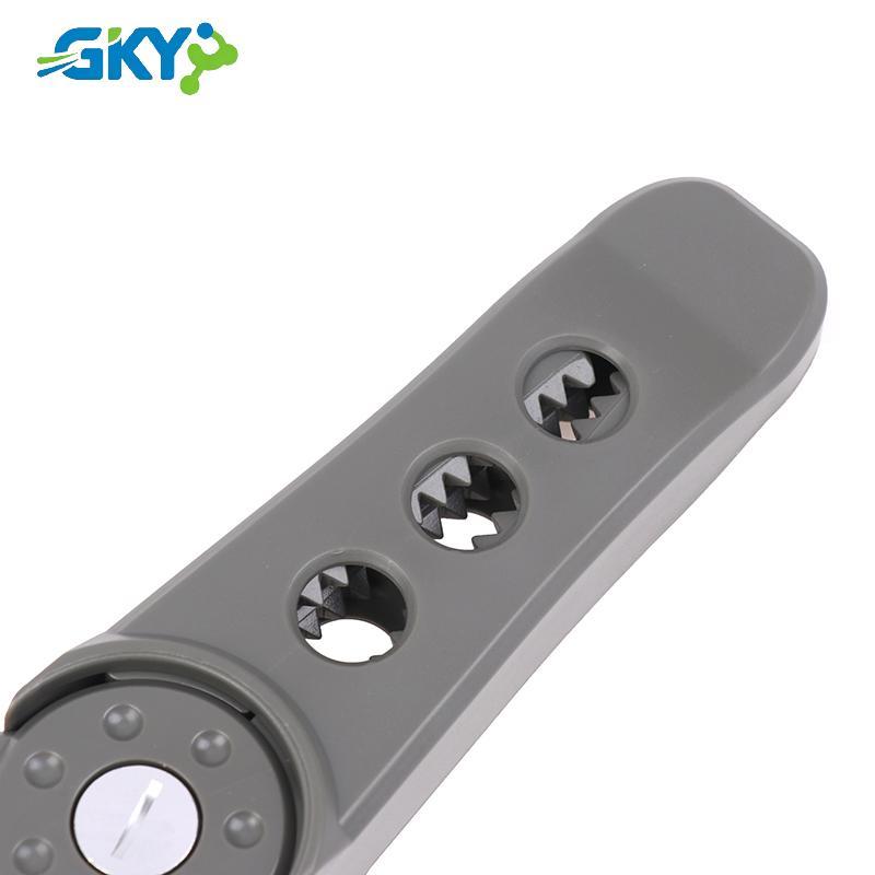 Kìm câu cá bằng nhựa GKY có dụng cụ loại bỏ móc kẹp cá mèo bền có tay cầm và dây buộc chống trượt GKY