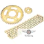 Bộ nhông sên đĩa mạ vàng NSD xích sên TLT thái lan sonic 150r - sonic 2015-2022 (Gold 428H 15-42-122L)