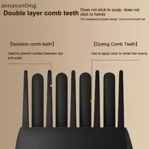 AA 2 Trong 1 Cây Thuốc Nhuộm Tóc Sti Withb Nâu Lâu Dài Tạm Thời Tô Màu Tóc Trắng Tóc Bút Hairline Có Thể Giặt VN