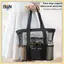 Túi Tote Đi Biển Lớn Lưới Chống Thấm Nước B & N Chống Cát 2 Tay Cầm Hoàn Hảo Cho Bể Bơi Tập Gym Du Lịch Và Dã Ngoại Bảo Quản.