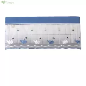 Vỏ AC YOLOGO, Vỏ bụi điều hòa treo tường có thể giặt được, Vỏ bảo vệ chống bụi in hình gấu hoạt hình tiện lợi Vỏ bảo vệ nhẹ chống bụi hộ gia đình