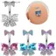 VFZ Zircon Nơ Pha Lê Bụng Nút Nhẫn Xuyên Rốn Nhẫn Trang Sức Cơ Thể Cho Nữ Thời Trang Cơ Thể Xuyên Trang Sức OTE