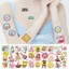 60 Miếng Dán Dễ Thương SpongeBob SquarePants Nhiều Màu Sắc Hình Xăm Dán ins Tươi Ngọt Mát Mát Giá Trị Cao Sơn Chống Thấm Nước Thực Tế Dán 26.6.12