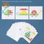 CANAMEK Gỗ Sáng Tạo Blos Xếp Hình Trẻ Em Montessori Màu Sắc Phù Hợp Với Giáo Dục Sớm Đồ Chơi Giáo Dục Trẻ Em Trò Chơi Thông Minh CSF