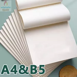 GILL 40 / 100 Tờ Giấy Trầy Xước, Bảo Vệ Mắt Trống / Lưới / Miếng Lót Trầy Xước Phân Vùng, Văn Phòng Trường Học Notepad A4 / B5 Dày Bền Đẹp