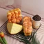 WANYEDI Đồ chơi phục hồi chậm, Mô hình giảm căng thẳng hình bánh mì nướng nhân tạo, Đạo cụ ảnh sáng tạo Bóp đồ chơi Quà tặng dự tiệc
