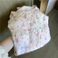 Đồ ngủ phong cách công chúa dễ thương tay dài mùa xuân thu bộ đồ mặc nhà ngọt ngào vải cotton họa tiết đám mây cho nữ