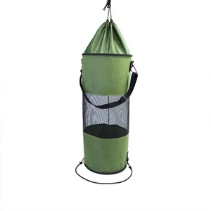 Túi đựng rác tiện lợi biển Du thuyền Treo rác Túi đựng rác Lưới biển Thùng rác có thể Túi đựng rác bền chắc QE4L