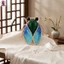 Phong Cách Trung Quốc Men Cicada Trâm Hợp Kim Kẽm Pin Bền Cho Sườn Xám Hanfu
