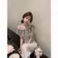 Áo thun một vai kiểu Pháp Pure Desire Xù dành cho nữ Mùa hè 2026 Thiết kế phong cách mới giản dị Tất cả các trận đấu Áo quây