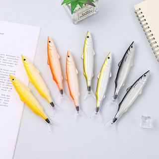 ENWEI 1 Cái [Ocean Series] Bút hình cá muối Bút bi mới lạ dành cho học sinh Đồ dùng văn phòng phẩm trường học