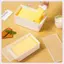 Đĩa Bơ JRP Có Nắp Bơ Tươi Hộp Giữ Có Máy Cắt Lát Mặt Bàn Hộp Bơ Để Bảo Quản Tủ Lạnh Nhà JRP