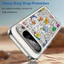 Ốp điện thoại trong suốt cứng "Forest Animal Monsters" cho Google Pixel 10 Pro XL 10A Pixel 9 / 8 / 7 Pro Pixel 9Pro 8 Pro 7A Vỏ Google chống sốc