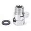 COD Full Brass G1 / 2 "Flow Qui Control Shut-OFF Van Tắm Tay Tiết Kiệm Nước MỚI