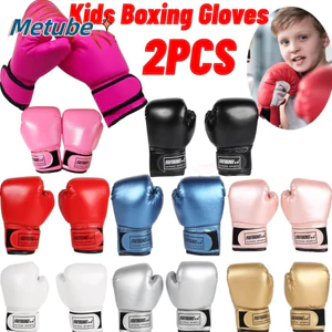 METUBE 2 Găng Tay Chiến Đấu MMA, Chuyên Nghiệp Cho Trẻ Em Huấn Luyện Trẻ Em Găng Tay Đấm Bốc Trẻ Em, Quà Tặng Thời Trang Trẻ Em Da PU Đấm Túi Kickboxing Găng Tay Thái