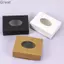 TUYỆT VỜI 10 / 20 Chiếc Hộp Quà Tặng, Hộp Bảo Quản Trang Sức Vuông Mini, Giấy Kraft Có Cửa Sổ Hộp Ủng Hộ Đám Cưới Sự Kiện Dự Tiệc Cung Cấp