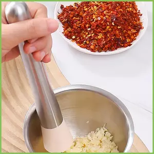 Máy Nghiền Tỏi Thép Không Gỉ Hướng Dẫn Sử Dụng Gia Vị Smasher Nhà Bếp Tỏi Báo Chí Cho Gia Đình Nhà Bếp Phòng Ăn Bữa Ăn Bữa Ăn gelhvn