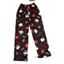 Quần Pyjama lót lông cừu Hello Kitty x Spiderman dành cho nữ, Flannel mềm mại ấm áp dáng rộng hoạt hình Loungewear Đế ngủ cho mùa thu đông