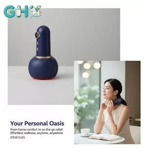 GHX USB Sạc Máy Mát Xa Bụng 9 Cấp Độ Cho Hotpress Và Có Thể Điều Chỉnh Guasha Giác Ngộ Cường Độ Cánh Tay Và Chân Massage Cầm Tay VN
