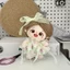10cm Cotton Quần Áo Bé Dễ Thương Ngọt Ngào Tươi Đầm Búp Bê Búp Bê Thay Thế Quần Áo 13-17 Kéo bu