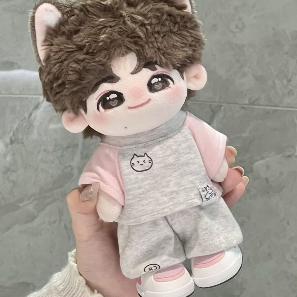 20cm Quần Áo Trẻ Em Quần Áo Cotton Búp Bê Ngọt Ngào Mát Bộ Đồ Thể Thao Áo Series Dễ Thương Trang Điểm Thời Gian Bé Bốn Mùa Phong Cách