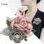 LUImo Trâm hoa vải Hàn Quốc thanh lịch: Phụ kiện đa năng để mặc chuyên nghiệp và thường ngày SBS
