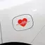 Sáng Tạo ECG Xe Dán Độc Đáo Tôi Yêu Bạn Sonic Biểu Đồ Dán Xe Tik Tok Influencer Cùng Phong Cách Trầy Xước Miếng Dán Trang Trí 26.3.22