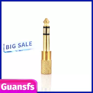 Guansfs Brrnoo Bộ Chuyển Đổi Tai Nghe Jack Âm Thanh Với Đầu Cắm 3.5 Mm Convertor Stereo Ổ Cắm Cho Guitar Điện Micro 6.5 Mm Nam 3 nữ
