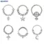 Bluelover Thời Trang Pha Lê Thép Không Gỉ Septum Hoop Cliers Mũi Nhẫn Nữ Tragus Sụn Xoắn Xuyên Vòng Bông Tai Trang Sức Mới