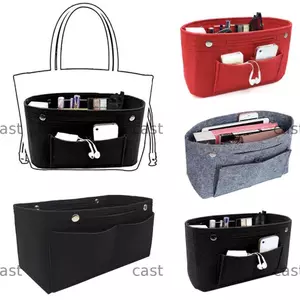 Túi chèn nỉ CAST Túi du lịch mềm Túi chèn túi bên trong