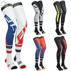 Nẹp đầu gối xe máy YUUKII, Tất đầu gối Motocross co giãn chống trượt, Nén lụa băng chuyên nghiệp Họa tiết mát mẻ Tất thể thao xe máy cho ATV MX Enduro