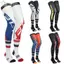 Nẹp đầu gối xe máy YUUKII, Tất đầu gối Motocross co giãn chống trượt, Nén lụa băng chuyên nghiệp Họa tiết mát mẻ Tất thể thao xe máy cho ATV MX Enduro