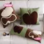 Phong Cách Retro Apple Gối Gối Phòng Khách Sofa Đệm Ngủ Gối Dài Giường Tựa Lưng Xe Gối Thắt Lưng Gối26062402
